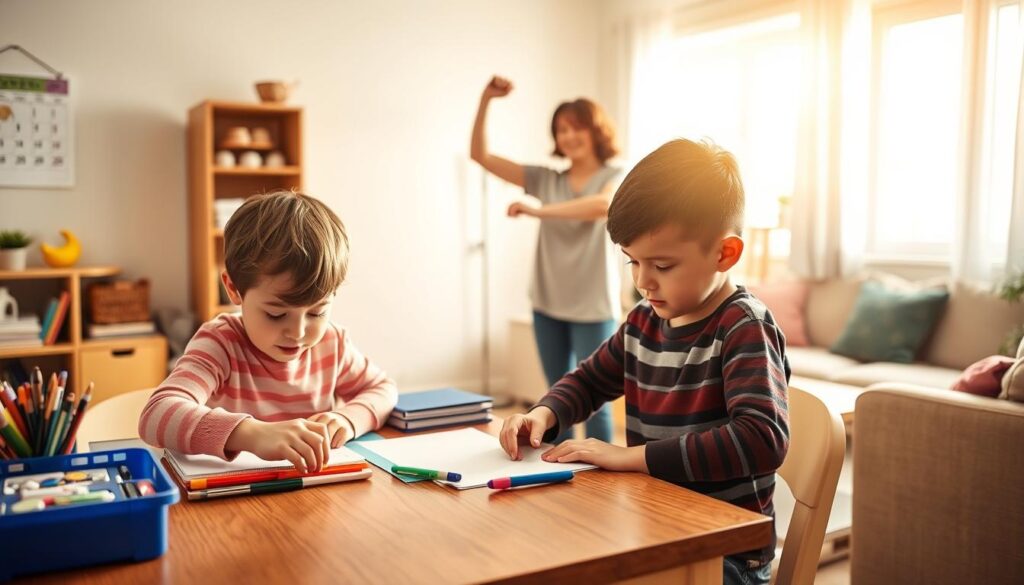 structured daily routine for kids
