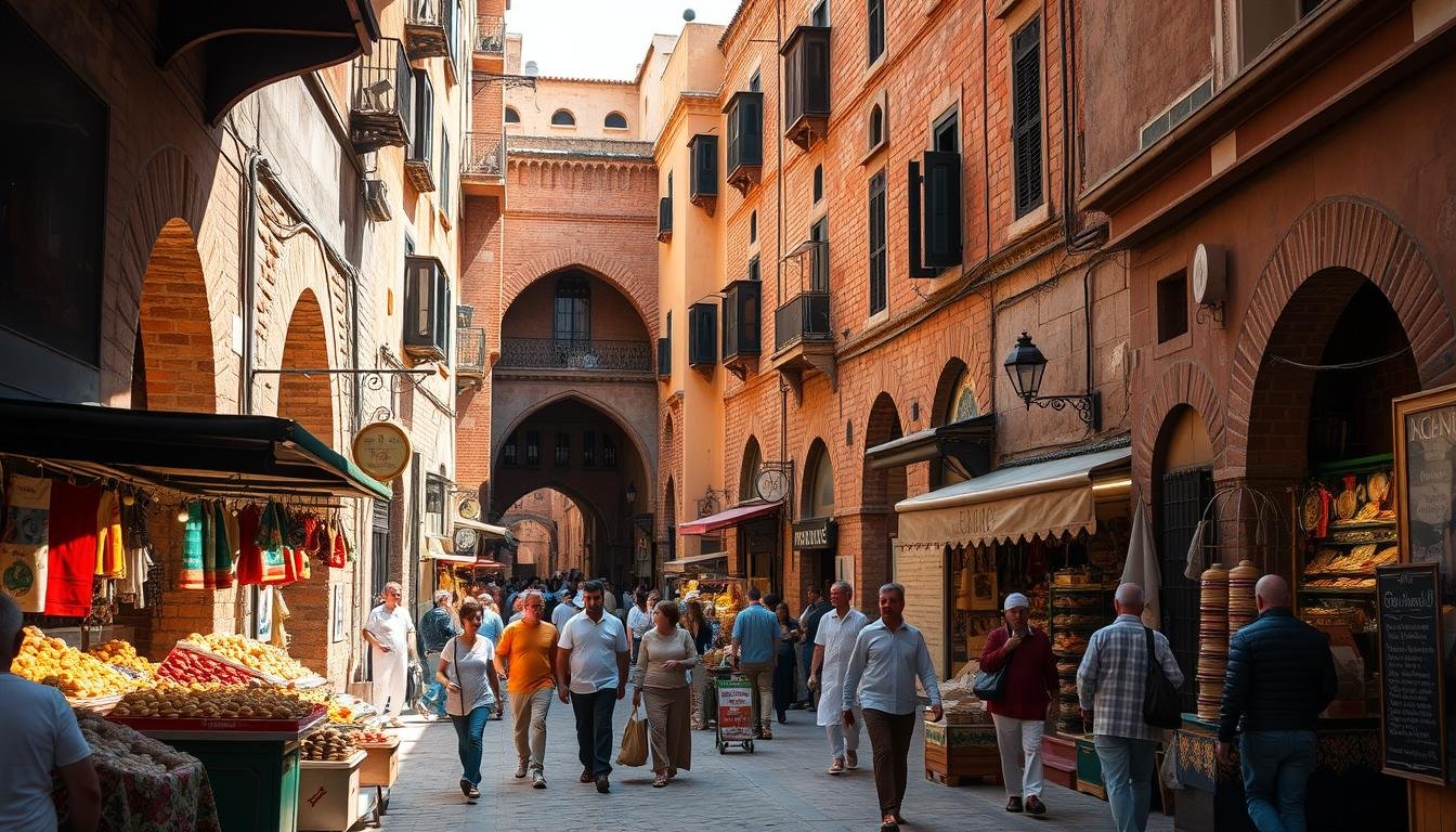 جولة مشي في المدينة القديمة