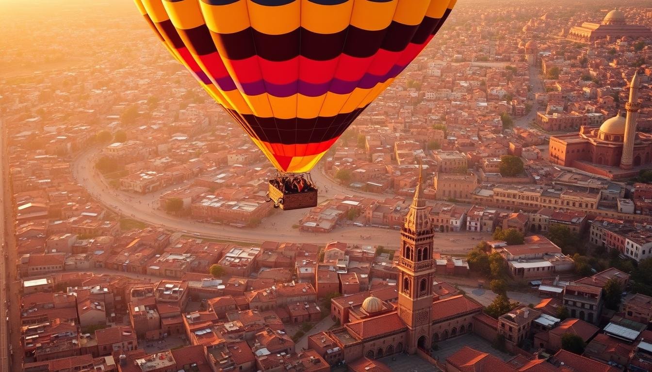 منطاد هوائي في مراكش